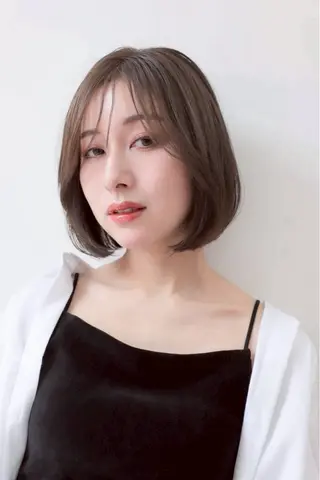 ショート Asumi/透明感 暖色カラーのヘアスタイル