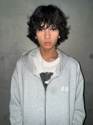 ミディアム メンズ 神田橋 翔太郎のヘアスタイル