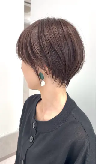 ショート カラー 大人女性ショート専門 tomoのヘアスタイル