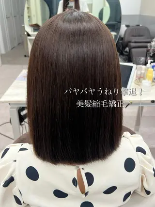 ショート カラー 美髪矯正/シークレッ トハイライト🤍りさのヘアスタイル