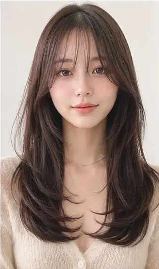 ロング c k🩶のヘアスタイル