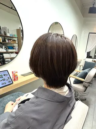 ショート カラー アメリラブヘアー 土屋 洋平のヘアスタイル