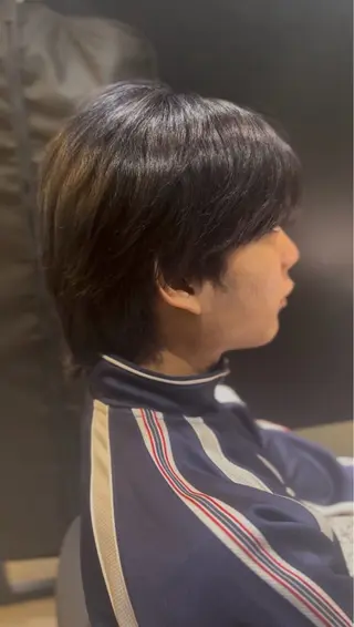 メンズ one by the ect佐々木輝人✨のヘアスタイル