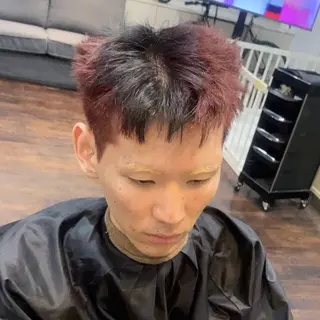 ショート レイヤー支持no.1 ☆笠原翔一のヘアスタイル