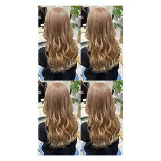ロング カラー 店長✨レイヤー✖️ 髪質改善✖️韓国ヘアのヘアスタイル
