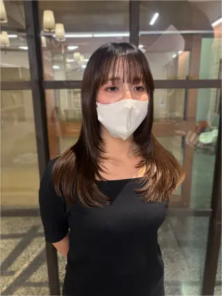 セミロング zerohair むらなかあやね🐰ᩚのヘアスタイル