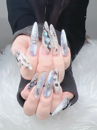 ネイル Lee Nails チップ長さだし専門店のネイルデザイン