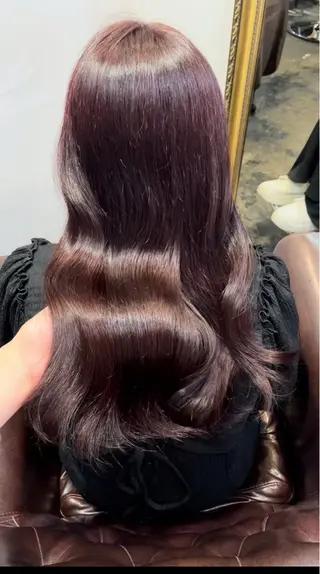 ロング カラー MAMI /暖色カラーのヘアスタイル