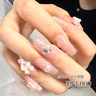 ロング Santolina Lilyのネイルデザイン