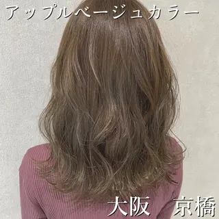 ミディアム hair salon MEMENTOのヘアスタイル