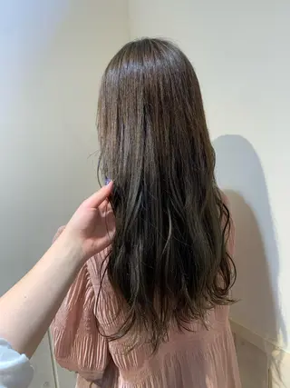 ロング カラー 💖クボ モモ💖のヘアスタイル
