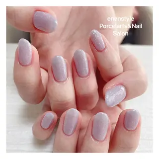 ミディアム ネイル 🐾enen style 🐾のネイルデザイン