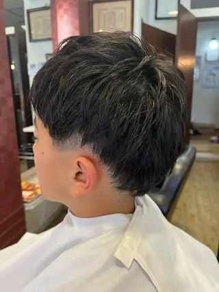 ショート 織田 英之のヘアスタイル