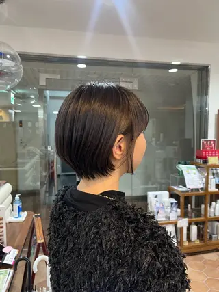 ショート ロングレイヤー/桂駅 /佃 優華🧸💓のヘアスタイル