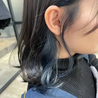 ミディアム カラー 似合わせカット ショートボブ🦋廣瀬のヘアスタイル