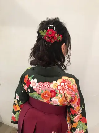 ヘアアレンジ 乳井 悠香のヘアスタイル