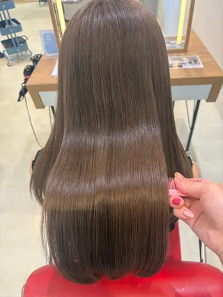 カラー ダブルカラー／透明感 ‎🇰🇷🤍maoのヘアスタイル