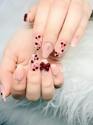 ロング カラー Bling Salonのネイルデザイン