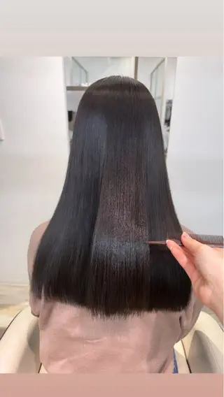 ロング カラー 髪質改善×艶カラー 🌼Haru🌼のヘアスタイル