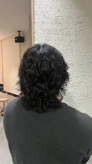 パーマ メンズ 本田 茜のヘアスタイル