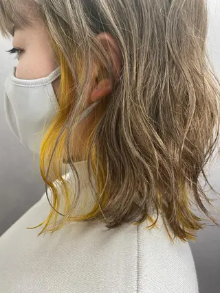 ミディアム ボブ/ショート🤍 YUMEHAのヘアスタイル