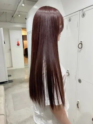 ロング カラー 🧣艶カラー・ヘア セット Chie🧸のヘアスタイル