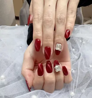 ネイル 🎀kira 長さだし💗モチ最高のネイルデザイン
