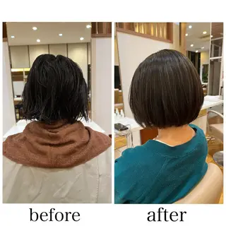 ショート パーマ 門崎未依/レイヤー/ メンズカット🪿🌼のヘアスタイル