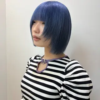 ショート カラー ブリーチ×似合わせハ イトーン🍎ののかのヘアスタイル