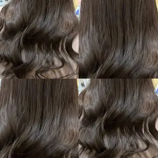 ロング カラー 👑髪質改善Wカラー 👑アユカのヘアスタイル