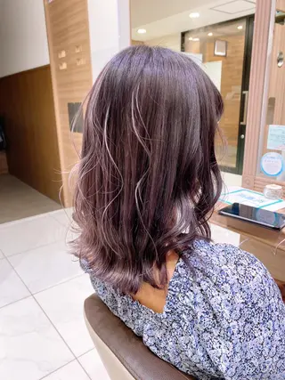 セミロング カラー メンズカット ✂️あいのヘアスタイル