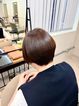 ショート 縮毛矯正/髪質改善 /SATOKOのヘアスタイル
