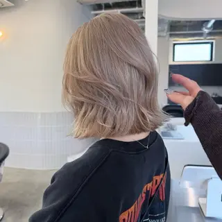 カラー Misato🎀🖤 ブリーチ/パーマのヘアスタイル