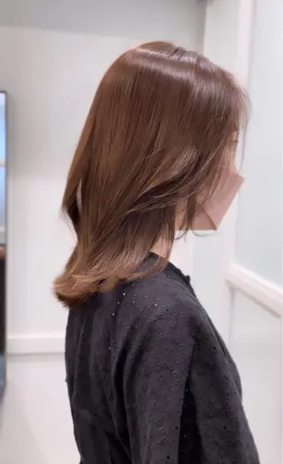 ミディアム Yuka ∥ 深層筋 ×睡眠改善ヘッドスパのヘアスタイル