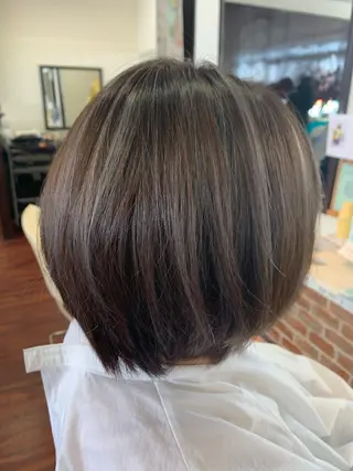 ショート カラー 藤川 翔のヘアスタイル