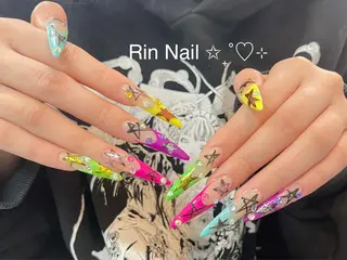 ネイル Rin Nail 新大久保店のネイルデザイン