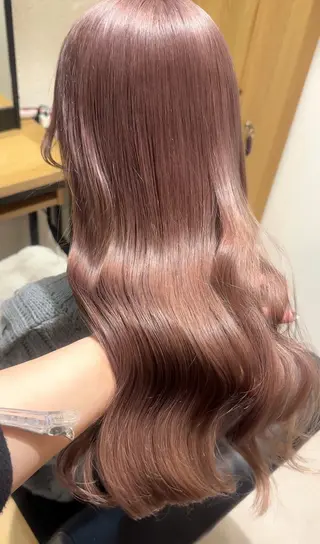 ロング たかはし るなのヘアスタイル