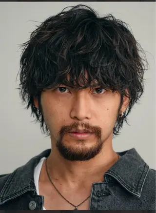 パーマ メンズ fifth天神 パーマ特化/石橋航海のヘアスタイル
