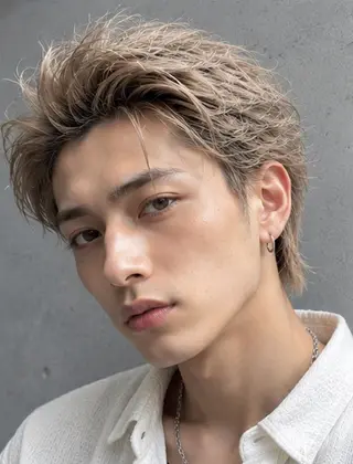 カラー メンズ Garden 浅草蔵前のヘアスタイル