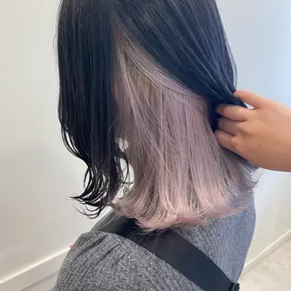 カラー 🌈透け感カラー RINA🌈のヘアスタイル