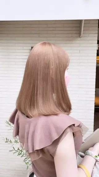 ミディアム カラー JPCY MIRIYAのヘアスタイル