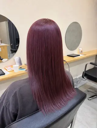 ロング カラー 透明感カラー/ ブリーチ🩰🪽のヘアスタイル