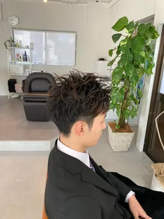 メンズ 丹下 鐘太郎のヘアスタイル