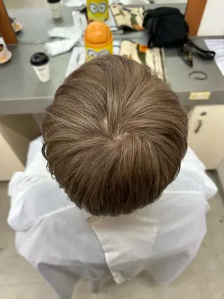 カラー メンズ ブリーチカラー🫧 森　凪沙のヘアスタイル