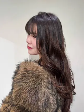 ヘアアレンジ 𝑲𝑨𝑯𝑶 艶カラー/盛れヘア♡のヘアスタイル
