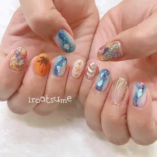 ネイル nail salon iroatsumeのネイルデザイン