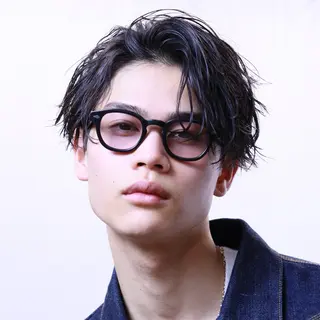 ショート パーマ メンズ お悩み×垢抜け特化 KAYA/渋谷のヘアスタイル