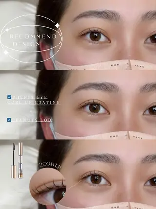 マツエク・マツパ Une fleur 𝙆𝘼𝙉のマツエク・マツパデザイン