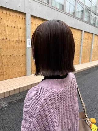 ミディアム 髪質改善/艶カラー MISATOのヘアスタイル