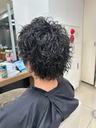 メンズ メンズカラー ハイトーン/虹歩のヘアスタイル